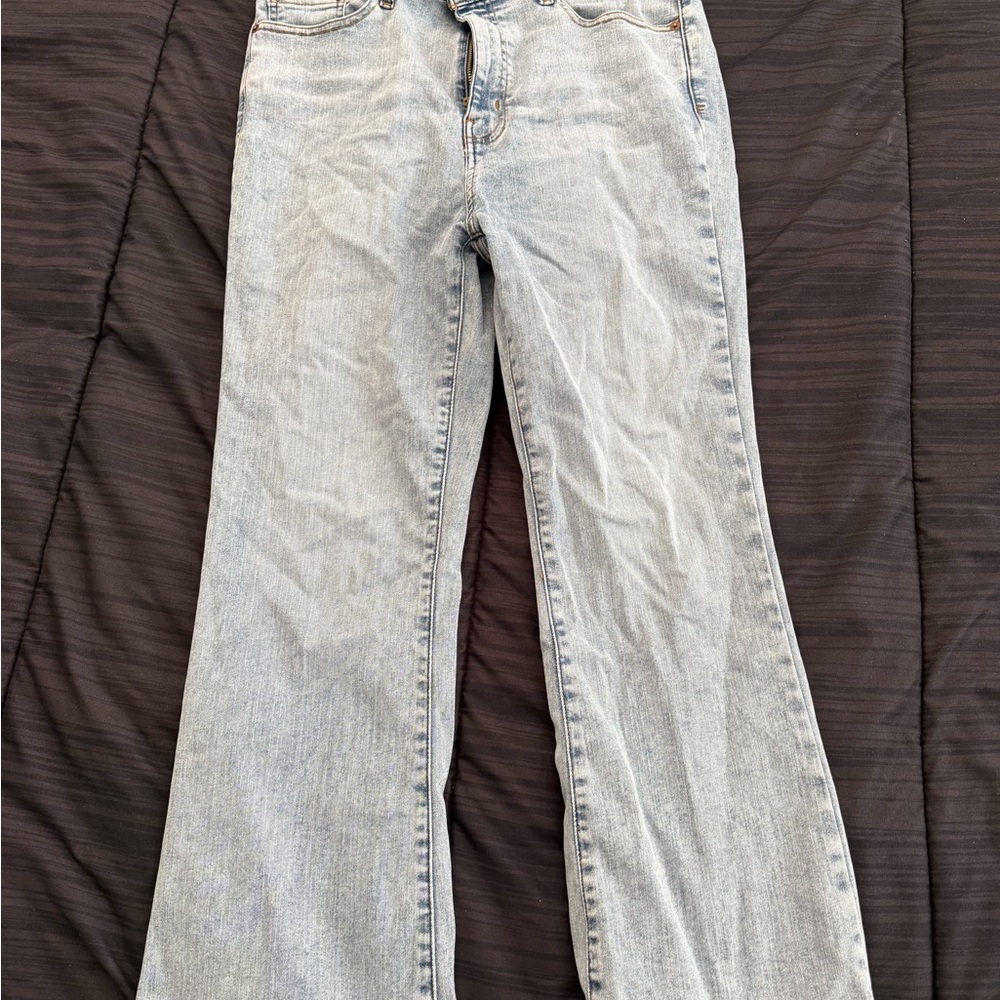 Frame Denim Light Blue Flare Jeans